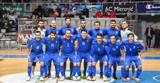 L'Italia al palazzetto dello sport di Zara