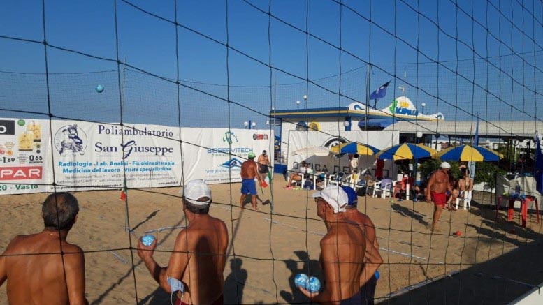 beach bocce pescara