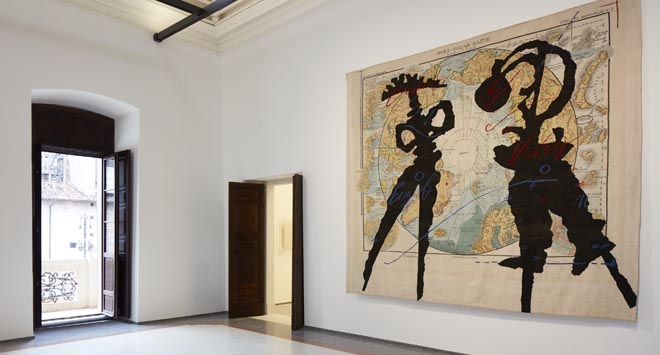 MAXXILAQUILA_William Kentridge, North Pole Map, 2003_foto Agostino Osio – AltoPiano, courtesy Fondazione MAXXI