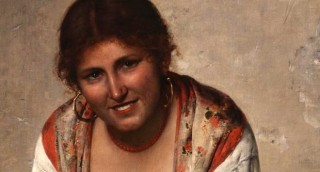 la lavandaia dettaglio