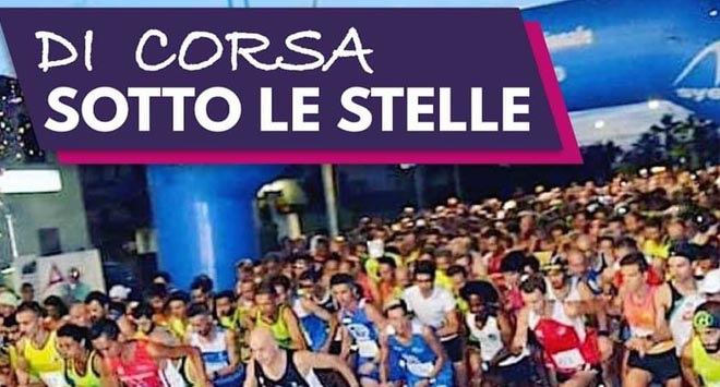 di corsa sotto le stelle