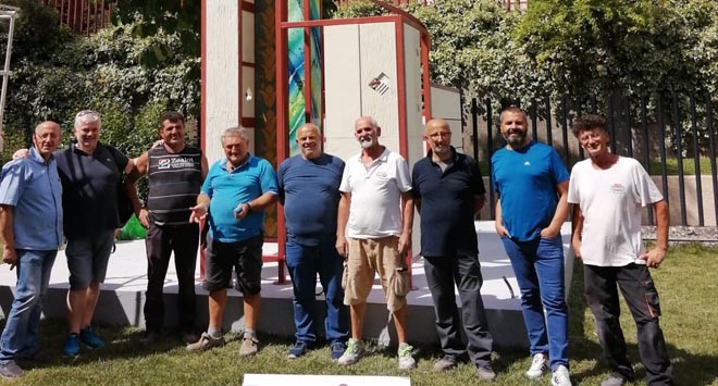 opera d'arte Rebirth a L'Aquila