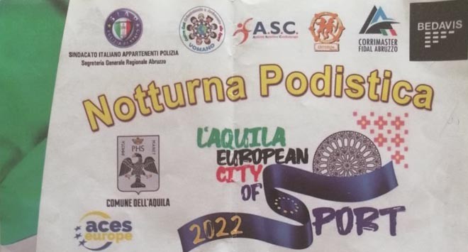 notturna podistica l'aquila
