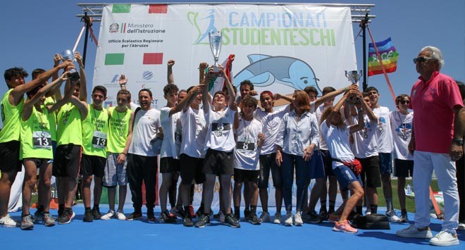 beach volley campionato studenteschi roseto