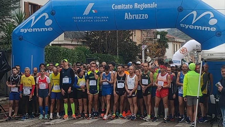 Trofeo Castelnuovo 20 11 2022 partenza