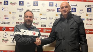 luca nnanni e il presidente della futura volley