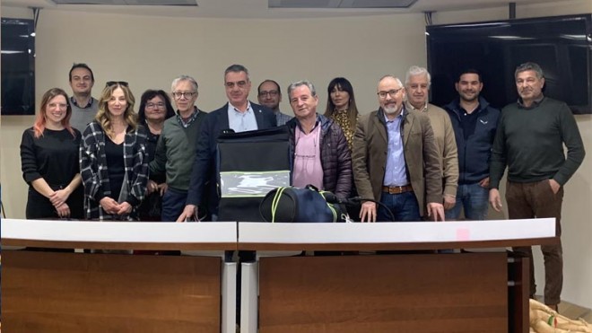 l'aquila donazione kit pronto intervento