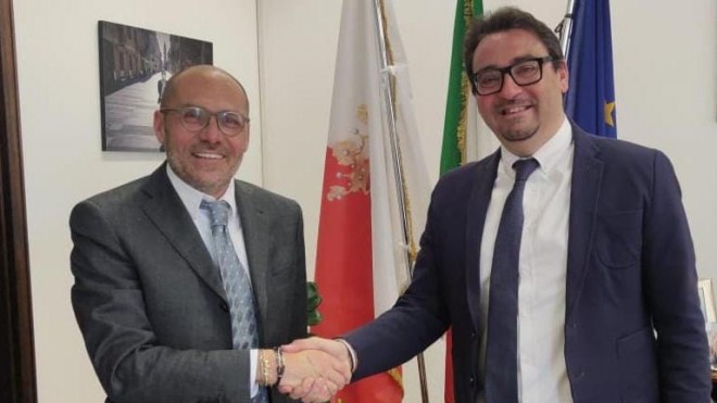 primo incontro tra prefetto e sindaco di Teramo