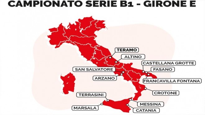 serie B1 girone E pallavvolo anno 2023