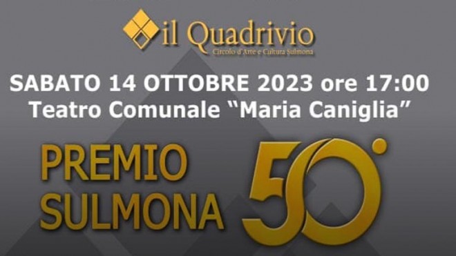 50 premio sulmona