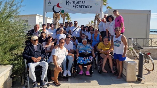 mare senza barriere montesilvano