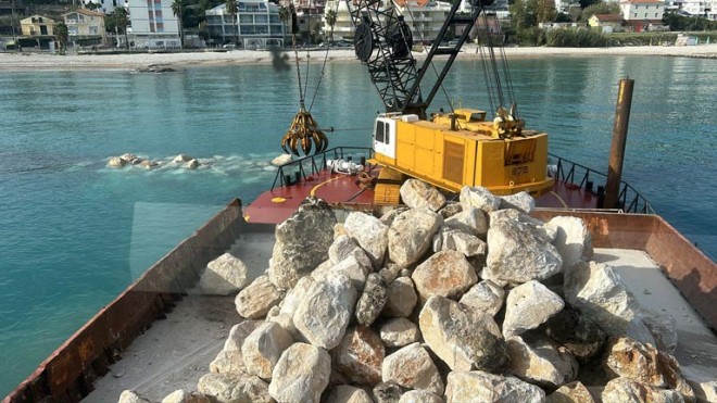 fossacesia rafforzamento scogliere