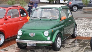 raduno fiat 500 al Santuario di San Gabriele