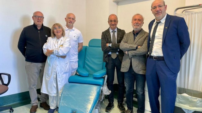 donazione poltrona oncologica