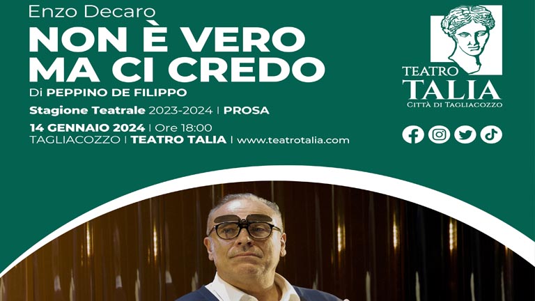 non è vero ma ci credo