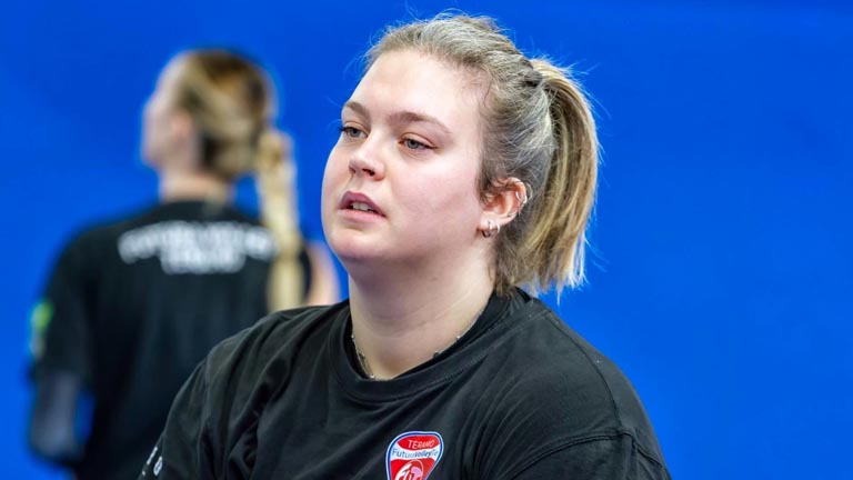 Il centrale Greta Mazzagatti Adriatica Press