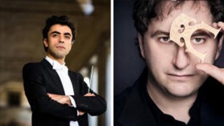 Nima Keshavarzi e con il violoncellista Enrico Bronzi