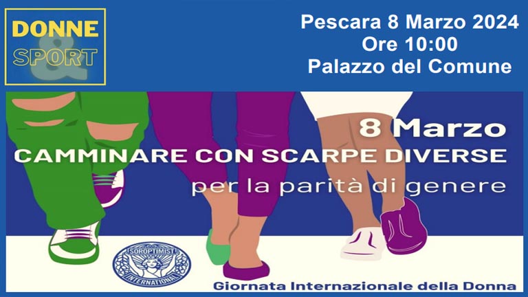 camminare con scarpe diverse