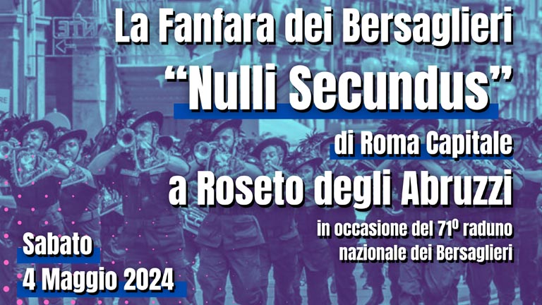 Bersaglieri a Roseto