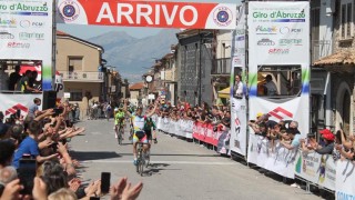 Giro d'Abruzzo Juniores arrivo Mellano