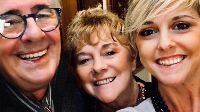 Nadia e i genitori