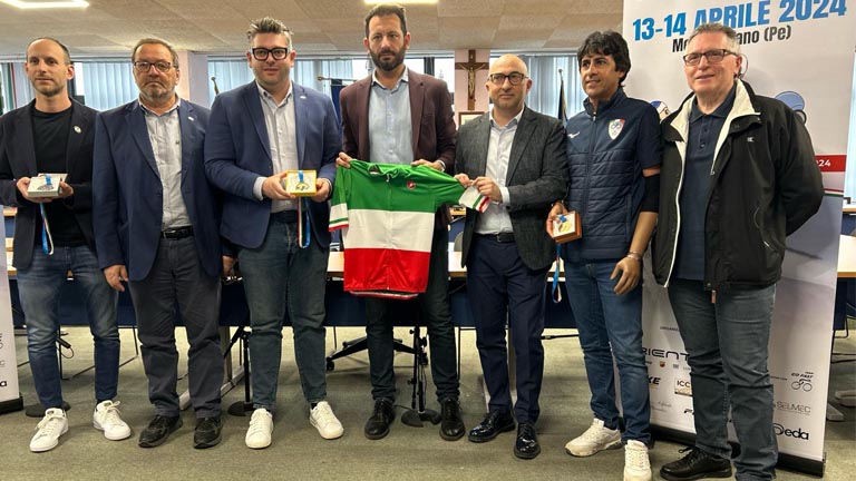 conferenza stampa campionato paralimpici di ciclismo