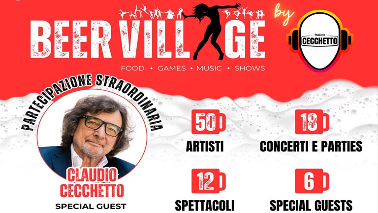 claudio cecchetto a Giulianova