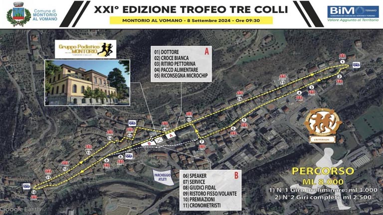 Trofeo tre colli 2024
