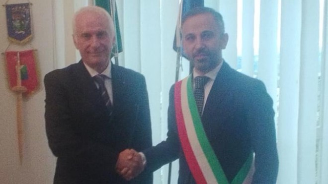 il prefetto di Pescara in viasita al comune di Collecorvino