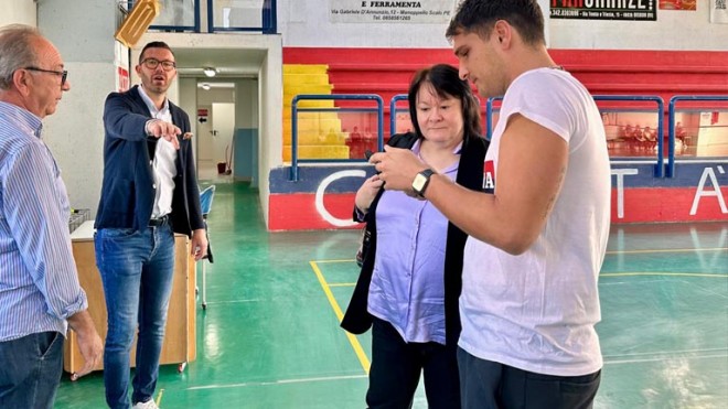 lavori in palestra manoppello scalo