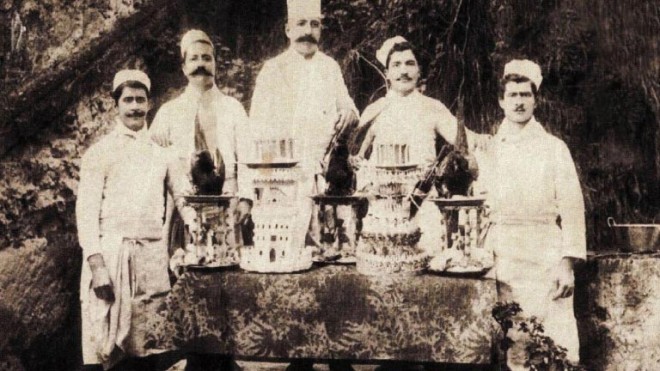 i cuochi di Villa Santa Maria