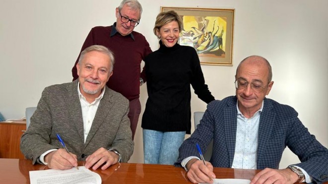 il momento della firma