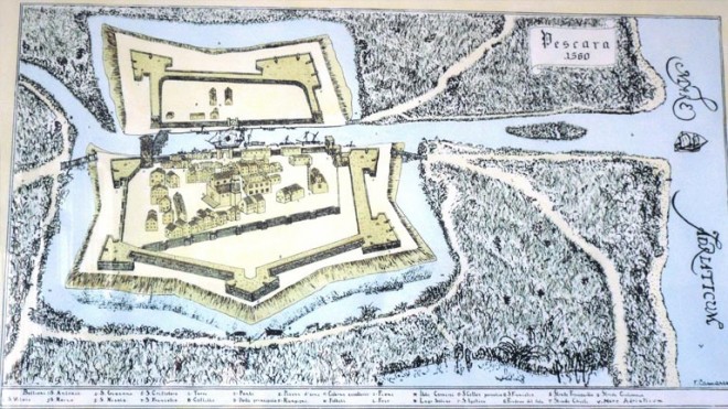 Carlo V la fortezza di Pescara