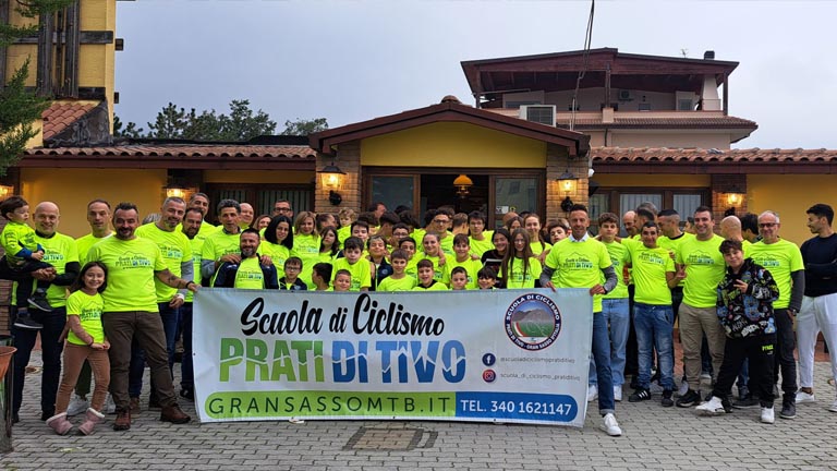 scuola di ciclismo Prati di Tivo