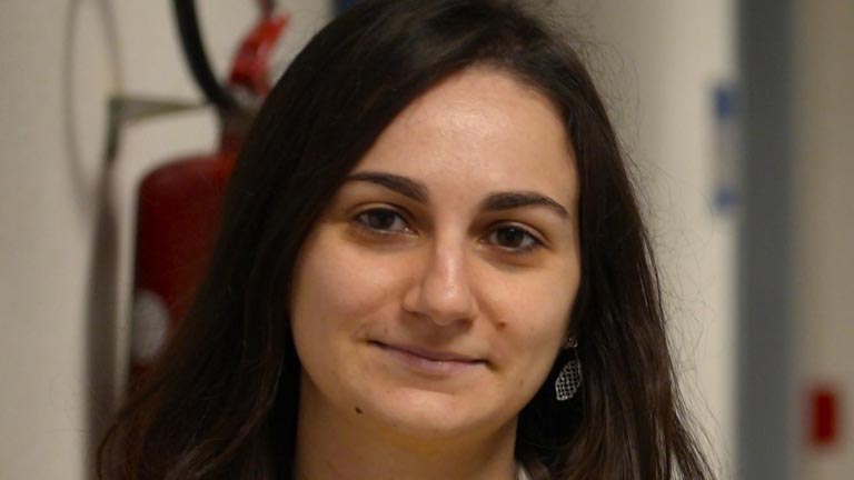 La dottoressa Giulia Gaggi della “d’Annunzio”