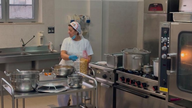 Nuova cucina per la mensa della scuola Ernesto Codignola Pescara