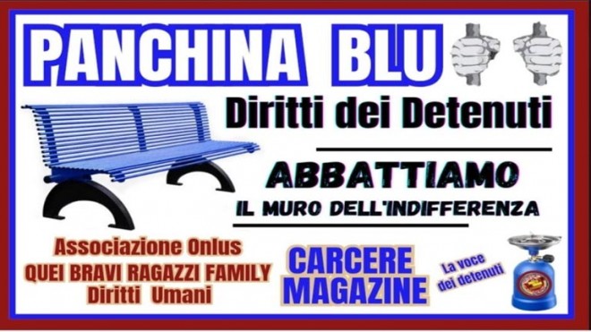panchina blu