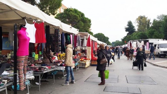 Mercato via Pepe Pescara