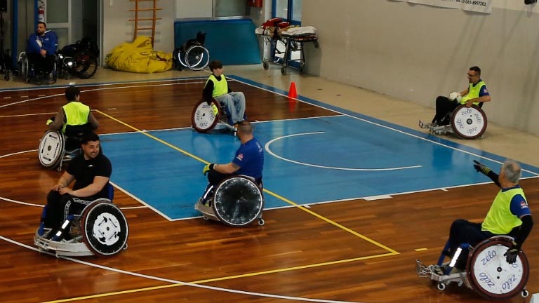 basket paralimpico a Roseto