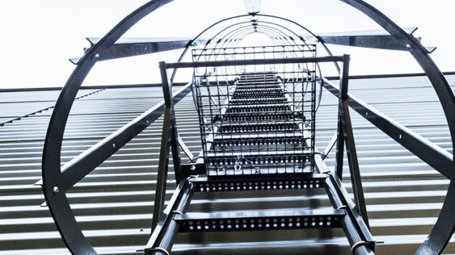scala a gabbia