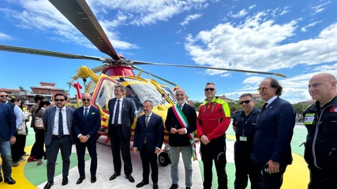 la nuova elisuperficie, infrastruttura strategica per l’emergenza sanitaria