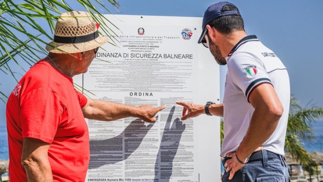 operazione mare sicuro Guardia Costiera