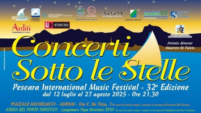 concerti sotto le stelle 2025