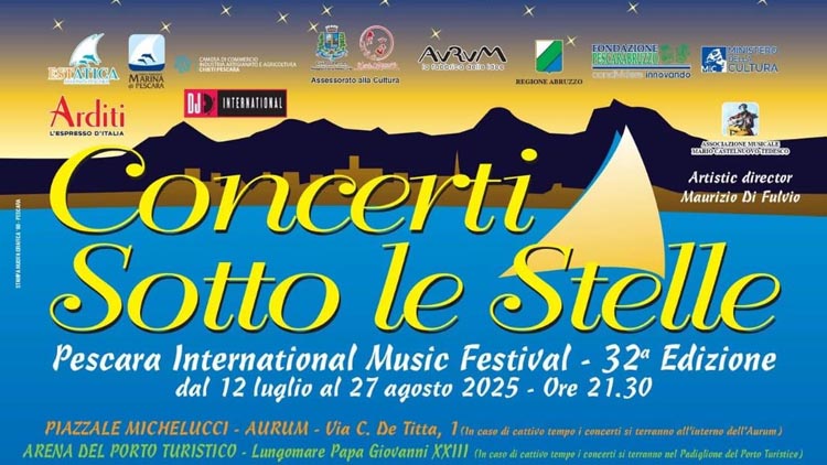 concerti sotto le stelle 2025