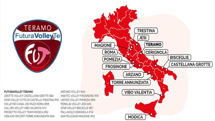 raggruppamento volley femminile