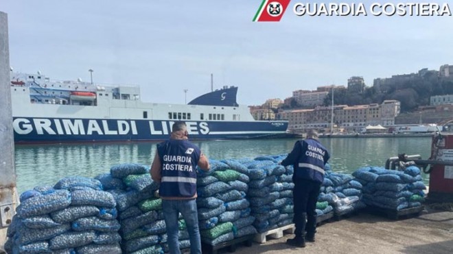 sequestro della Guardia Costiera Pescara-giulianova