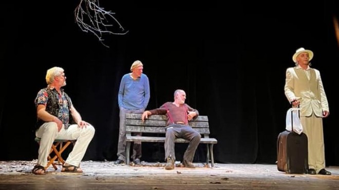 Aspettando Godot all'Anfiteatro di Paglia a Pianella