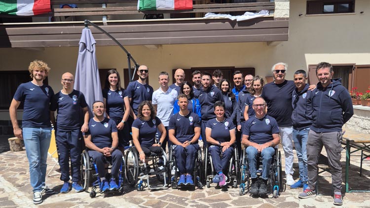La Nazionale Paralimpica di Ciclismo in ritiro a Campo Felice (AQ