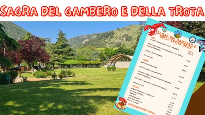 sagra del gambero e della trota