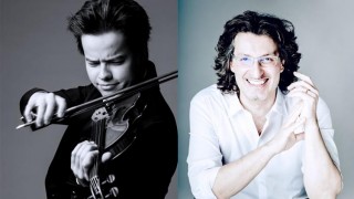 Roman Kim e il pianista Giuliano Mazzoccante